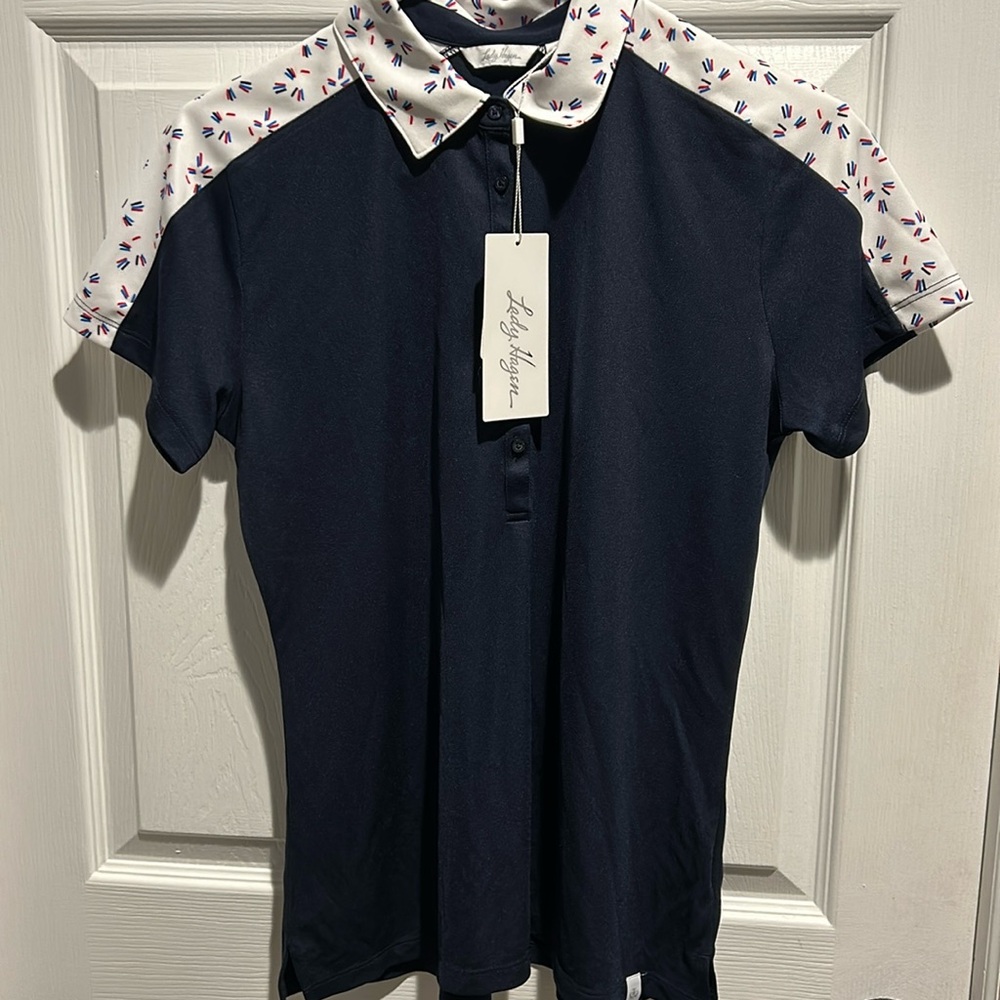 NWT Lady Hagen polo shirt size M